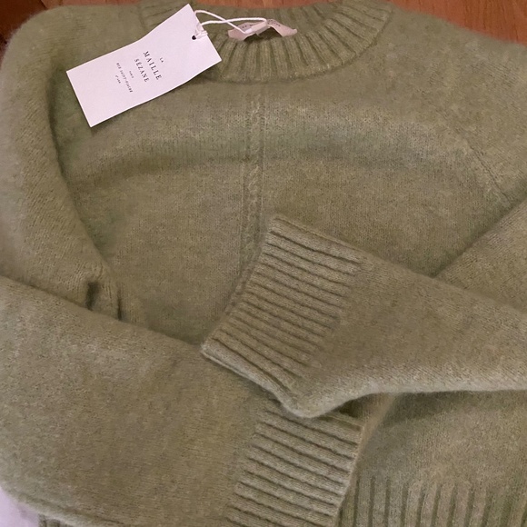 Sezane Sama Jumper 'Pistachio' NWT - Picture 5 of 5